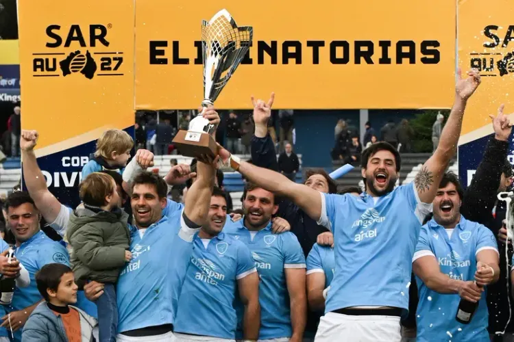 Los Teros clasificaron al Mundial de Rugby 2027