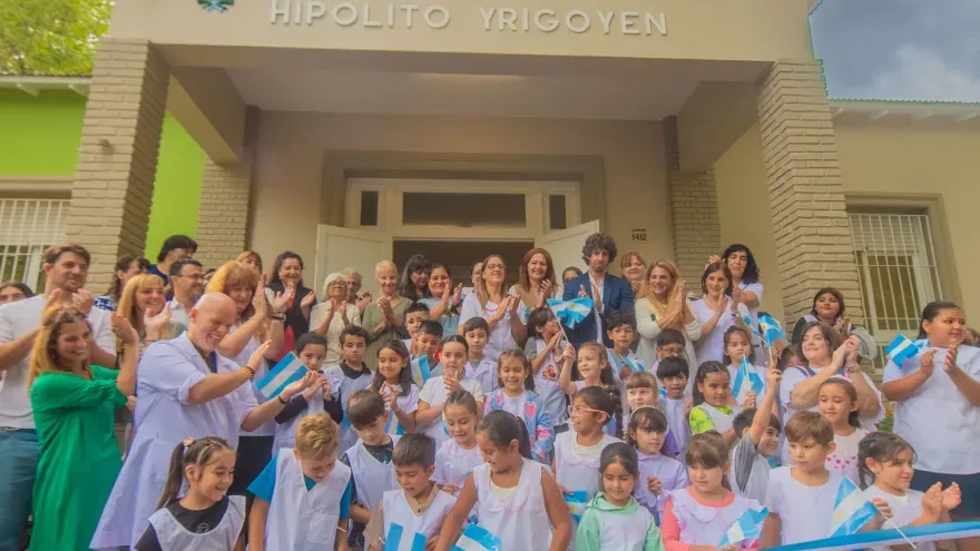Juan Andreotti inauguró 7 escuelas renovadas en San Fernando