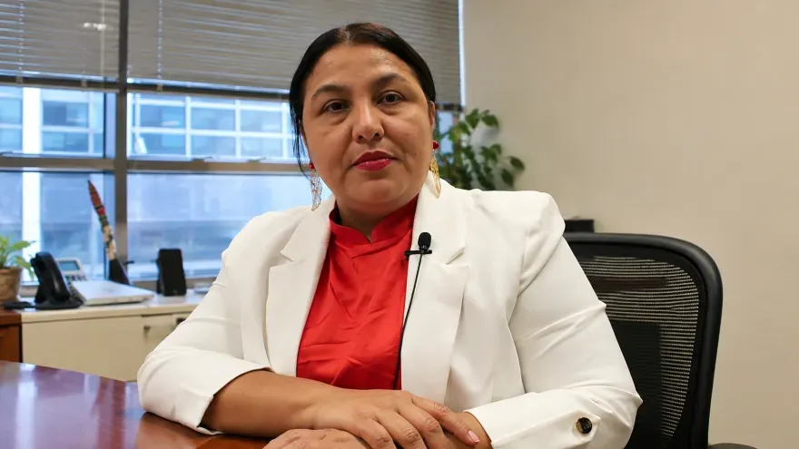 Olga Quintero, del Catatumbo: “Parar y desfinanciar es asfixiar el acuerdo de
paz”