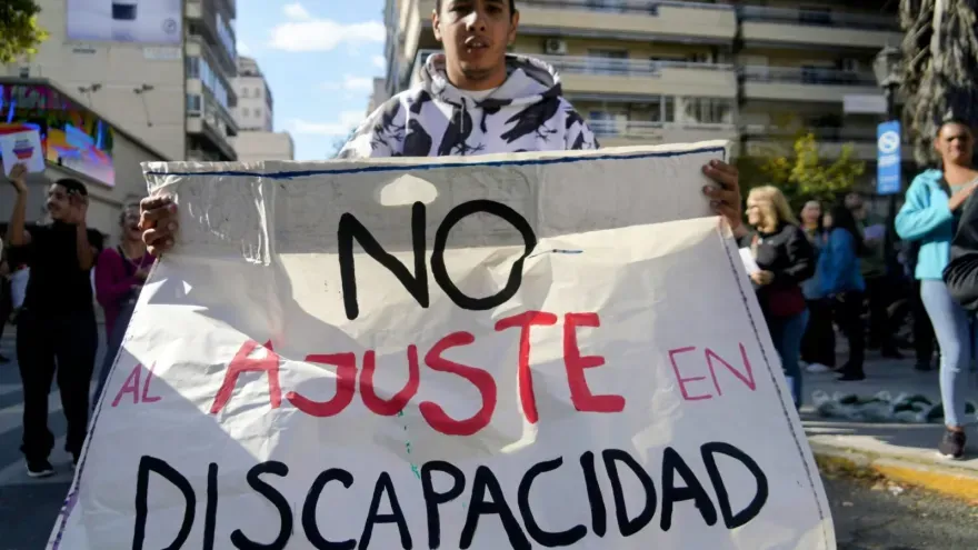 Ajuste en discapacidad: "La política sin humanismo no merece ser ejercida"