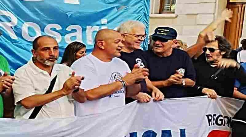Walter Palombi en la Marcha por los 50 años del golpe de Estado: “La juventud es la respuesta ante quienes quieren ocultar la verdad”