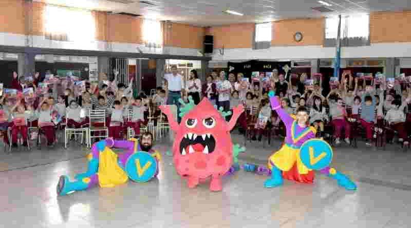 Vax Team llegó a Venado Tuerto para promover la vacunación infantil
