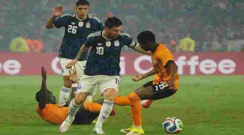 La Selección Argentina goleó a Zambia en un amistoso internacional