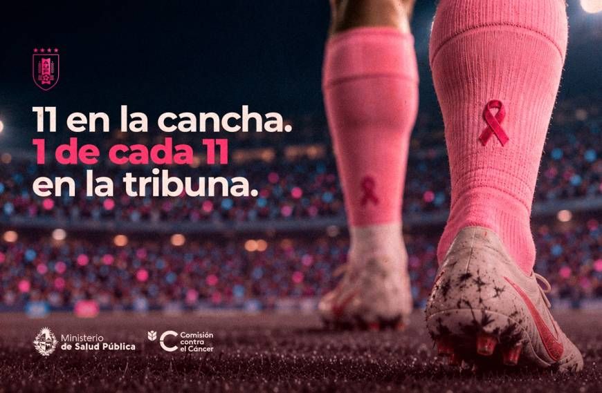 La Celeste usará medias rosadas ante India para promover la prevención del cáncer de mama