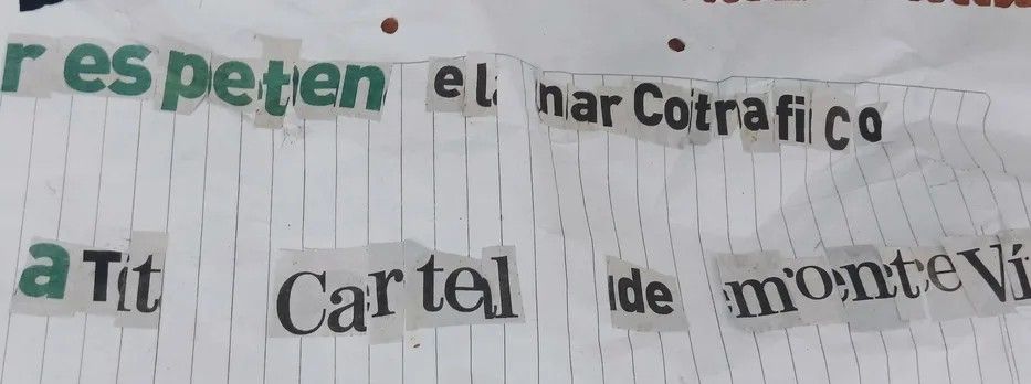 Apareció en un baño del Hospital del Cerro una amenaza del narco