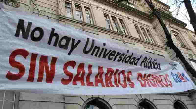 Docentes de la UNR paran toda la semana que viene
