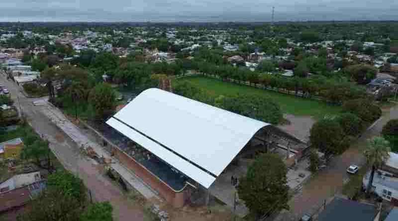 La provincia impulsa en Coronda el acondicionamiento hídrico de la defensa oeste y avanza con el nuevo gimnasio del CEF