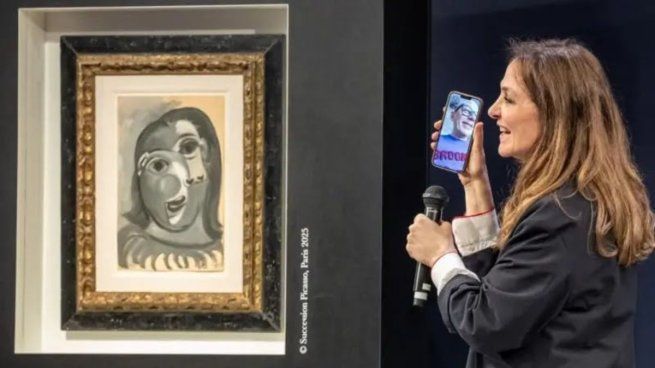 Un parisino ganó en una rifa una obra de Pablo Picasso valuada en u$s1millón