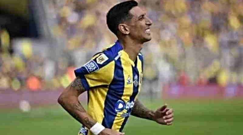 Ángel Di María sufrió una lesión y peligra su participación en la Copa Libertadores 2026