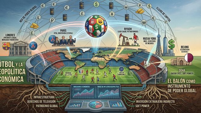 Del petróleo a Wall Street: la batalla por el negocio del fútbol que cambió el mapa del poder mundial