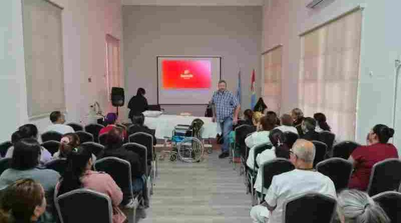 Salud y Seguridad Laboral: se realizó la primera capacitación en el Hospital Provincial Geriátrico de Rosario