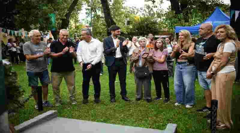 Malvinas: el intendente participó de un sentido homenaje en la plaza Soldado Desza