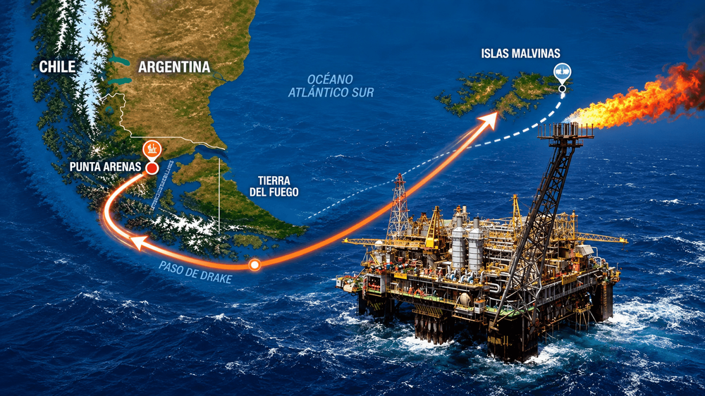 El corredor logístico hacia Malvinas tensa la relación entre Argentina y Chile
