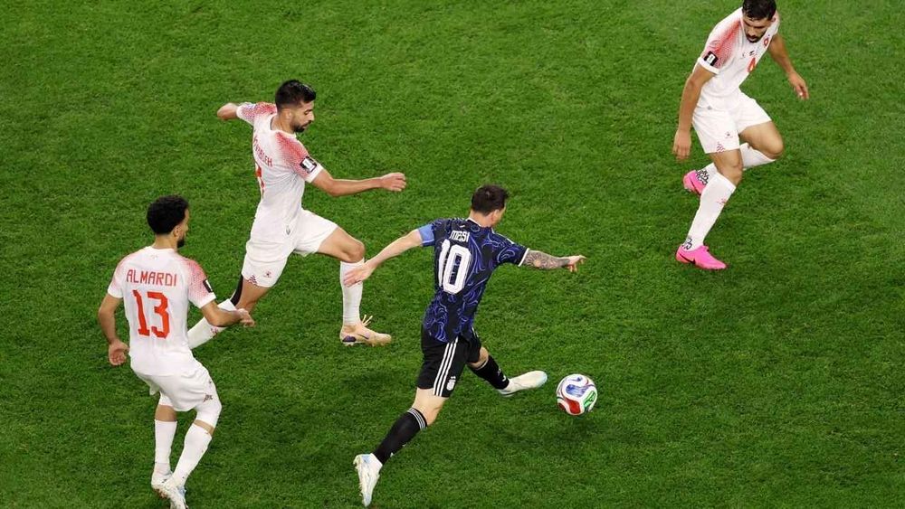 Argentina aplastó a Jordania y cerró la fase de grupos con puntaje perfecto