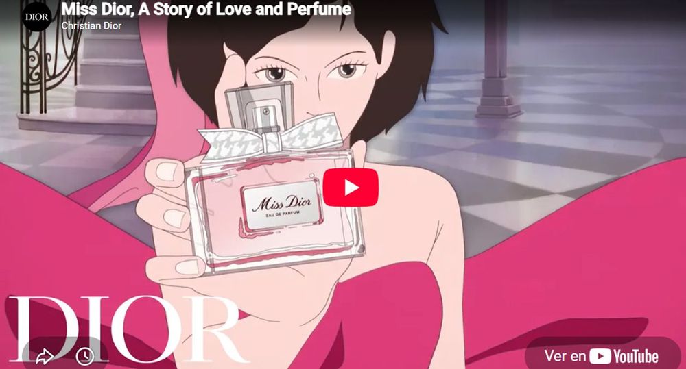Dior le dice “no” a la inteligencia artificial: su nuevo clip animado es 100% pintado a mano