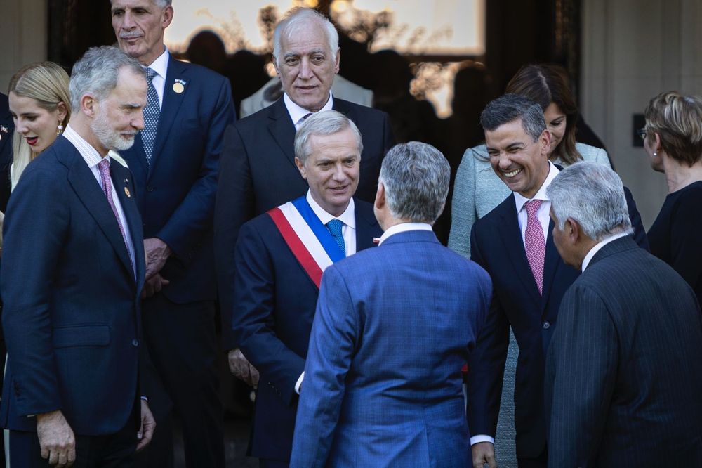 Orsi asistió a la asunción de José Antonio Kast como presidente de Chile