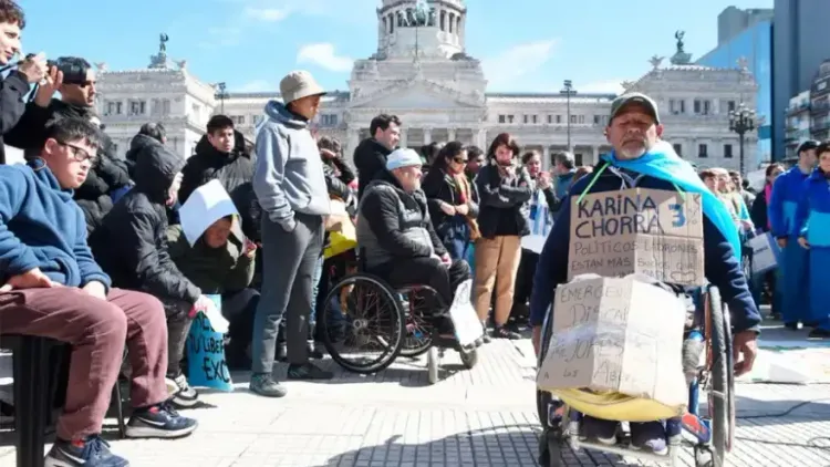 Discapacidad: “Pensamos que con el gobierno de Jorge Macri iba a haber más
empatía”