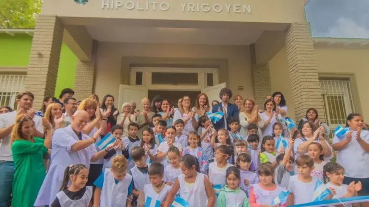 Juan Andreotti inauguró 7 escuelas renovadas en San Fernando