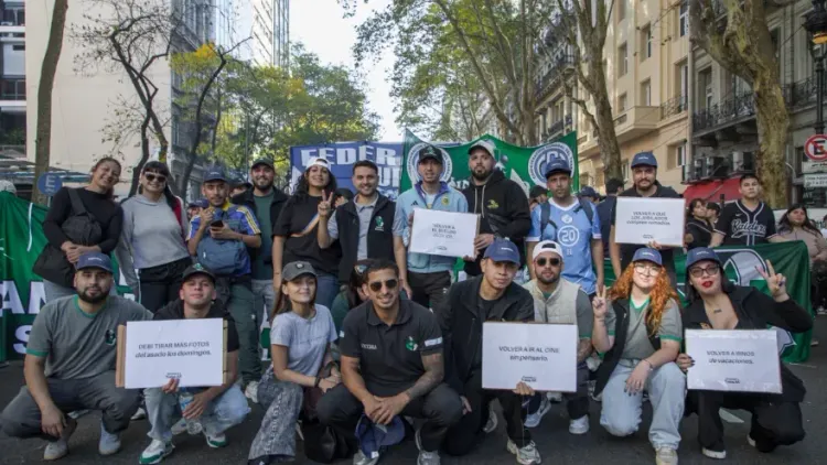Juventud Trabaj.AR marchó en Plaza de Mayo por el Día del Trabajador