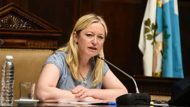 La vicegobernadora que enfrentó a Francia ahora es acusada de irregularidades en
el Senado