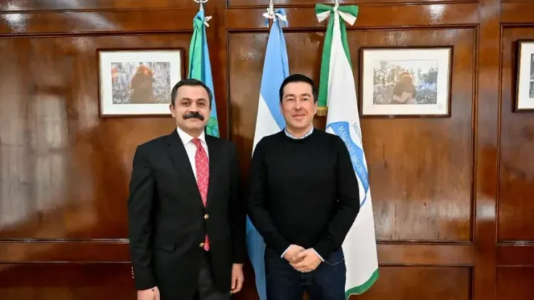 Malvinas Argentinas: Leo Nardini recibió al embajador adjunto de Egipto