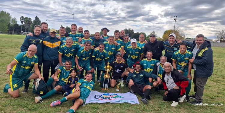 Selección Más 50 de la Liga Mayor Canaria Campeona de Serie en Soriano