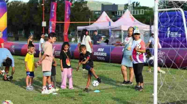 Juegos Suramericanos: El Fan Fest sigue de recorrido por la provincia y también visita Buenos Aires
