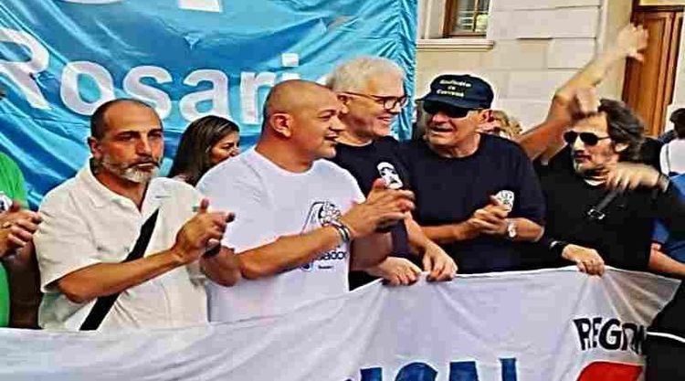 Walter Palombi en la Marcha por los 50 años del golpe de Estado: “La juventud es la respuesta ante quienes quieren ocultar la verdad”