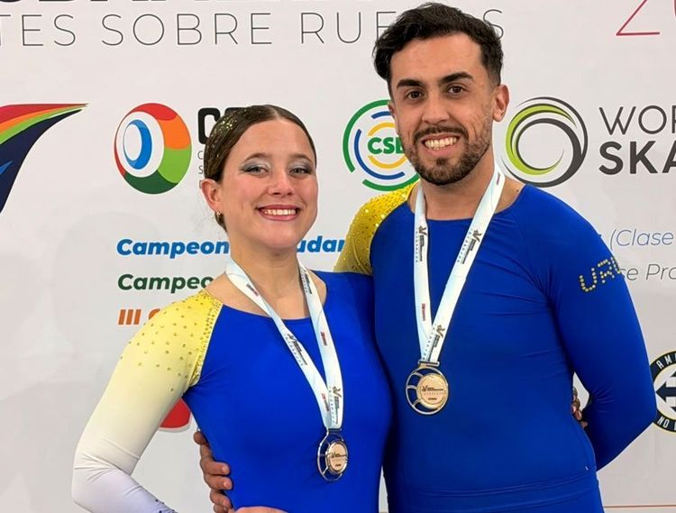 PATINAJE ARTÍSTICO: Oro, plata y bronce se suman a la cosecha celeste en el Sudamericano de Brasil