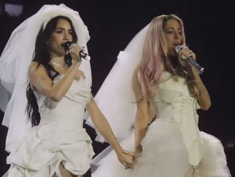 “Es por las niñas que fuimos”: la dedicatoria de Lali a Tini que emocionó a todos en River