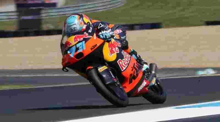 Perrone terminó 12° en el GP de Cataluña de Moto3