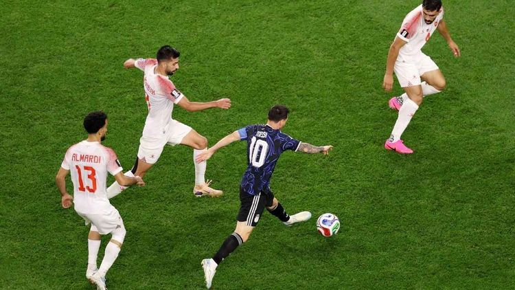 Argentina aplastó a Jordania y cerró la fase de grupos con puntaje perfecto