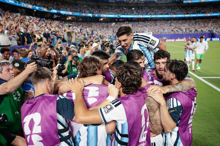 Argentina sufrió, remó y al final la clavó: 3-1 a Suiza y a semis con Inglaterra