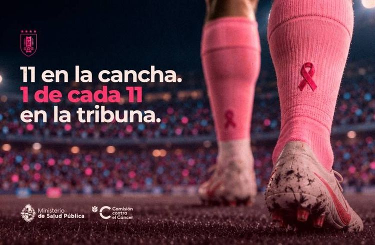 La Celeste usará medias rosadas ante India para promover la prevención del cáncer de mama