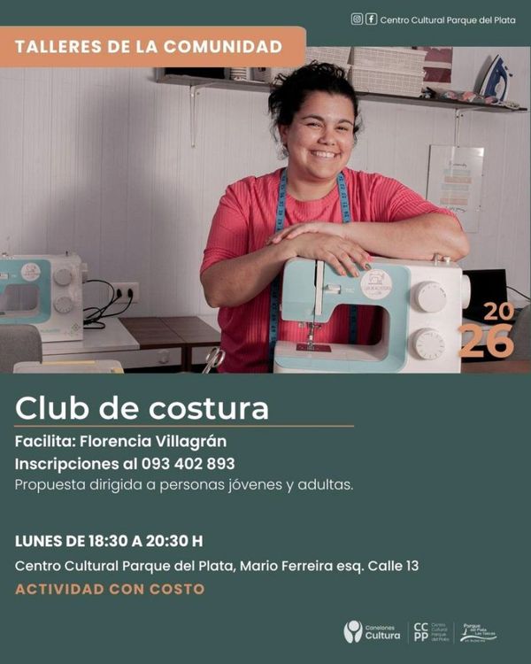 Comienza el ciclo anual de « Talleres De La Comunidad » en Centro Cultural Parque del Plata