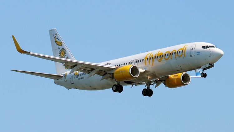 El fin de Flybondi: la aerolínea “low cost” argentina está en el peor momento de su historia