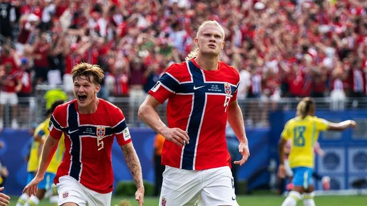 Doblete de Haaland: Noruega elimina a Brasil y avanza a cuartos del Mundial 2026