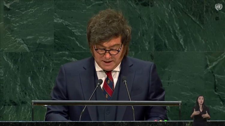 Milei ante la ONU: Defensa de la IA, insultos al organismo y críticas al multilateralismo