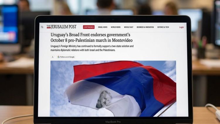 El Jerusalem Post acusa al FA de antisemitismo por adherir a marcha por la paz en Palestina