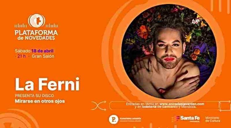 La Ferni presenta su primer álbum, “mirarse en otros ojos”, en sala Lavardén de Rosario