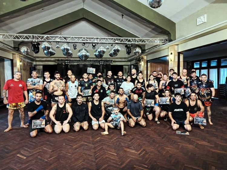 Realizaron Seminario de Muay Thai en la Liga de Fomento de Atlántida