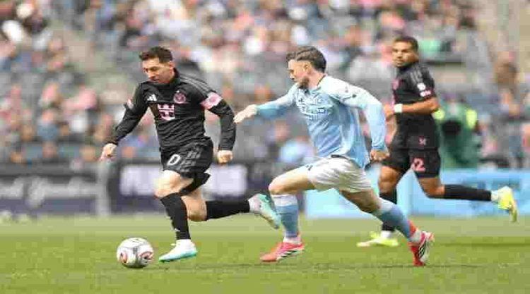 Con gol de Messi, el Inter Miami le ganó un intenso encuentro al New York City