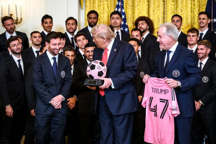 Messi perdió más de 35 millones de seguidores en Instagram tras su visita a la Casa Blanca con Trump