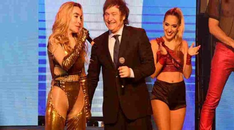 El presidente Javier Milei le cantará un blues a Fátima Flórez mientras ella desfila