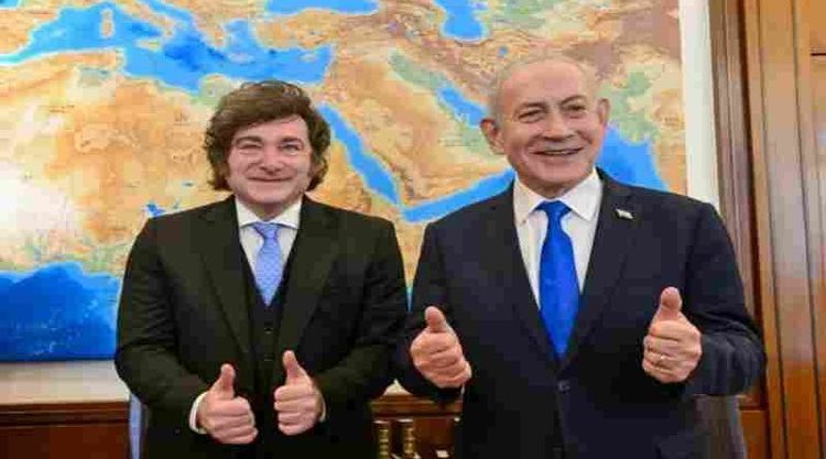 Netanyahu recibió a Milei en Jerusalén y lo llamó “un gran amigo de Israel”