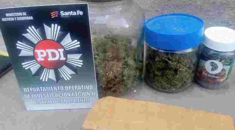 Golpe al narcotráfico en Serodino: secuestraron 109 kilos de marihuana y detuvieron a un sospechoso