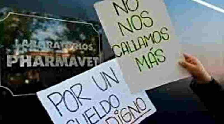 Continúa el conflicto en el laboratorio Pharmavet por promesas incumplidas en el pago de sueldos atrasados
