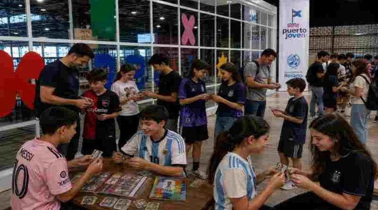 Puerto Joven en modo Mundial: habrá una jornada de intercambio de figuritas, juegos y ferias autogestivas