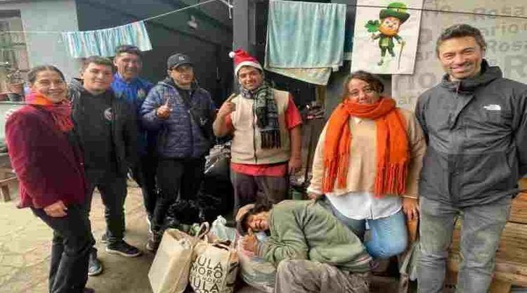 El municipio recibió cientos de donaciones destinadas a personas en situación de calle
