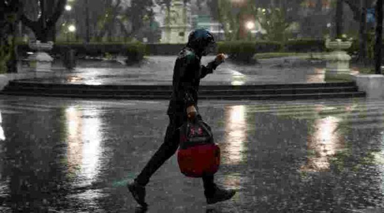 Emiten alerta amarilla por tormentas para este martes y el miércoles